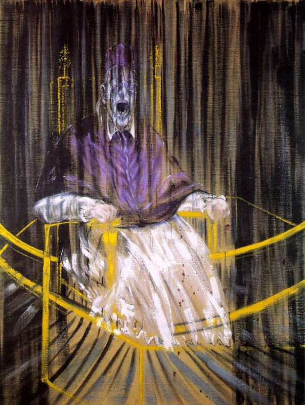 Francis Bacon. Portrait of Pope Innocent X