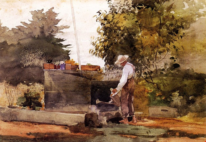 Winslow Homer. At the well