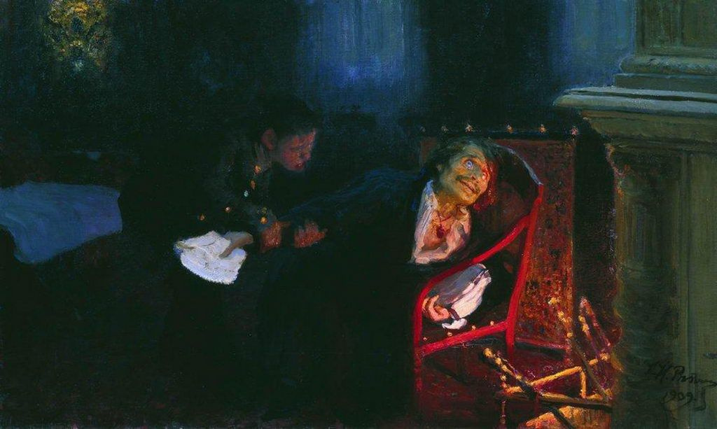 Ilya Efimovich Repin. The Self-Immolation Of Gogol