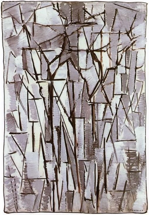 Piet Mondrian. Composition: trees 2