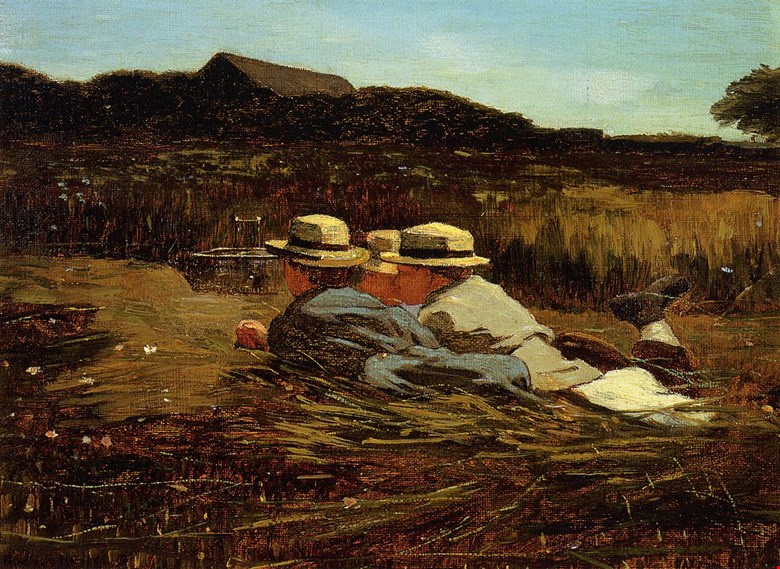 Winslow Homer. Trap for birds