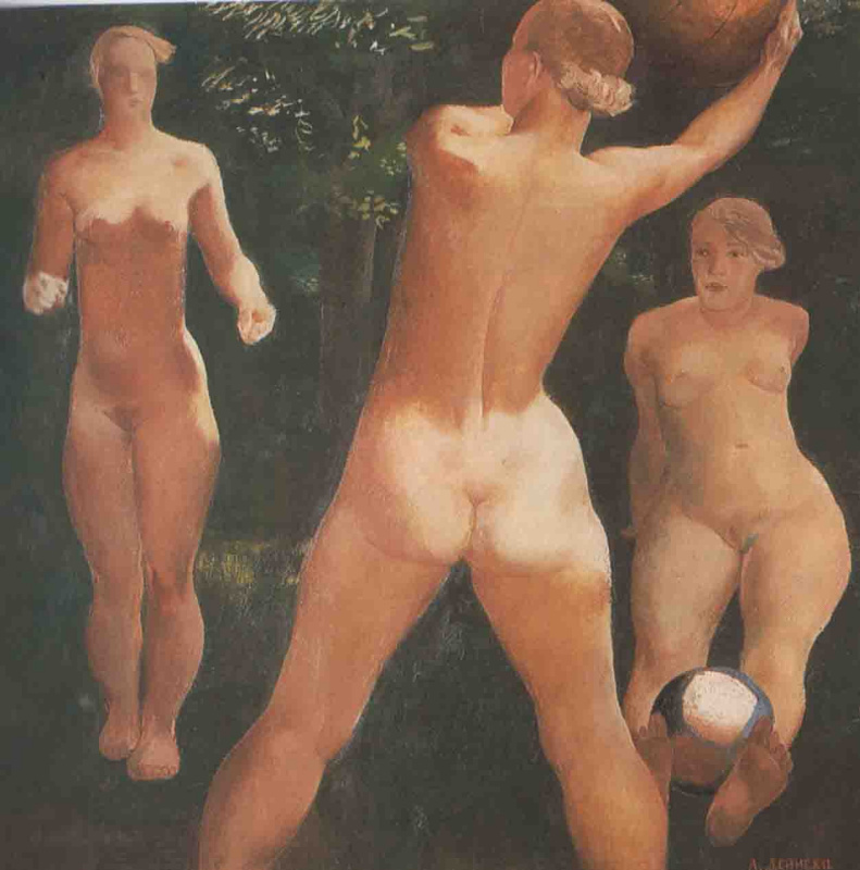 Alexander Alexandrovich Deineka. Ball game