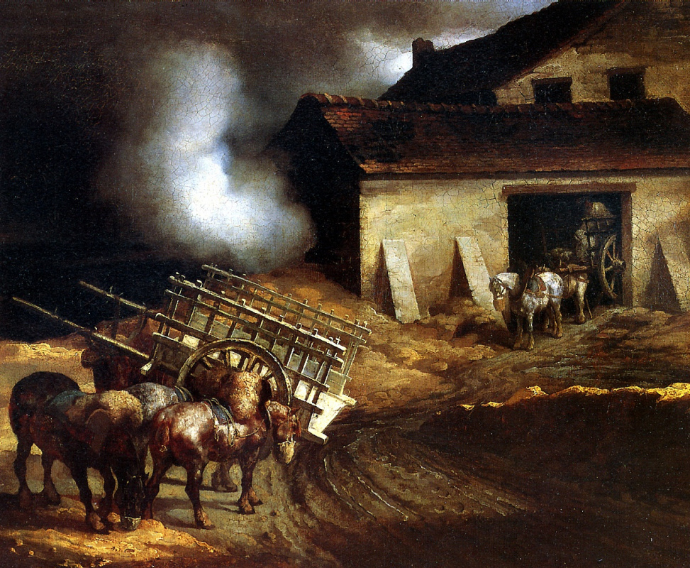 Théodore Géricault. Lime Kiln