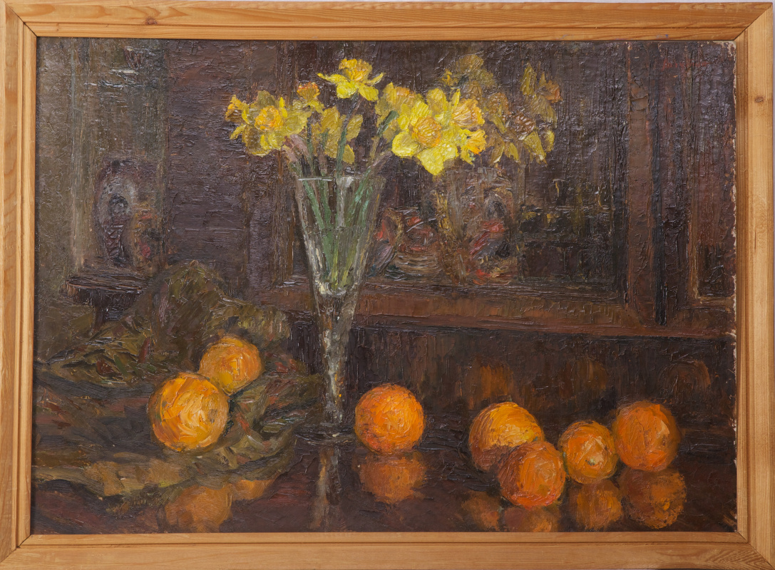 Sergey Yakovlevich Lagutin. Daffodils and oranges