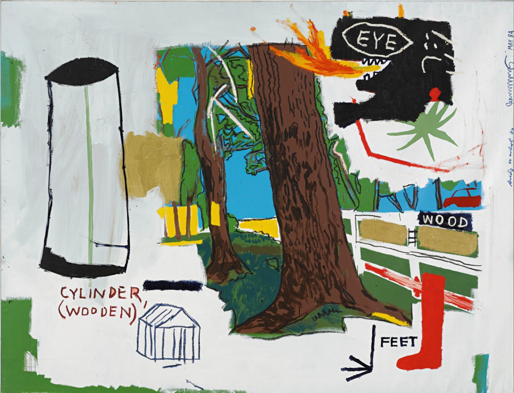 Jean-Michel Basquiat. Tree