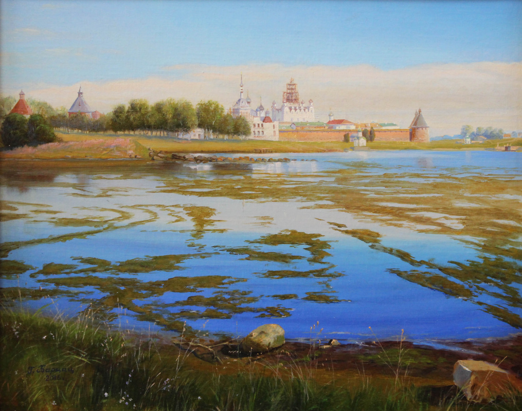 Gennady Shotovich Bartsits. View of the Solovetsky Monastery