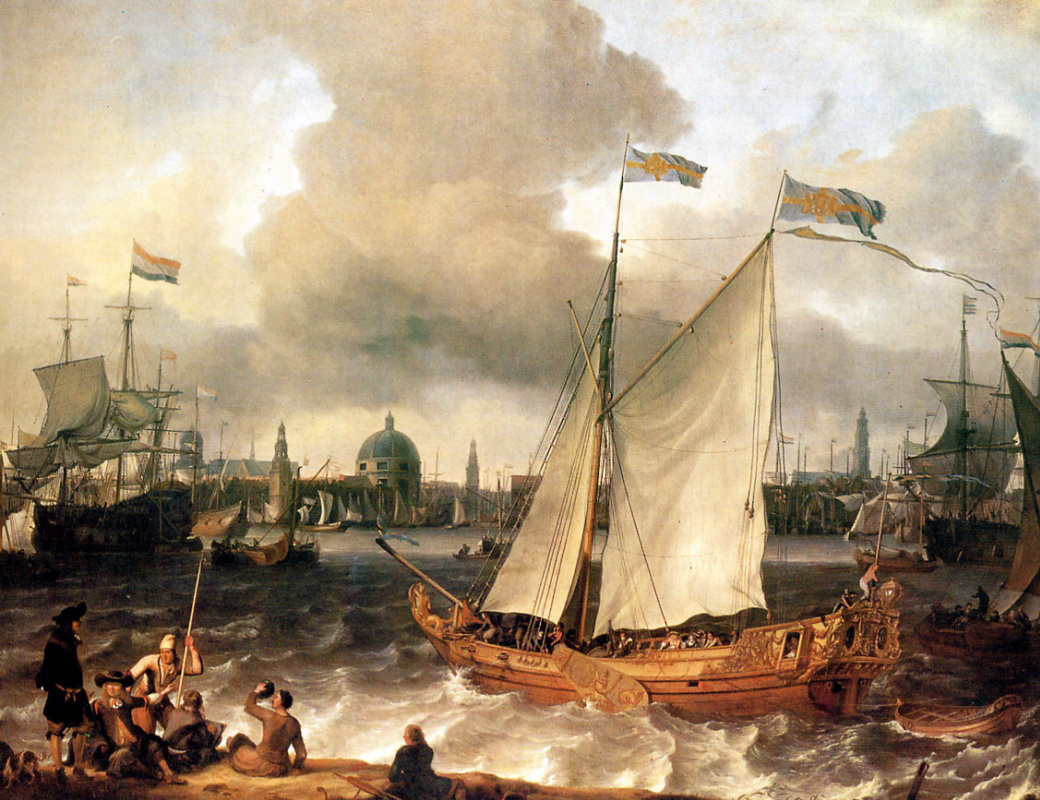Ludolf Buckhuisen. The Port Of Amsterdam