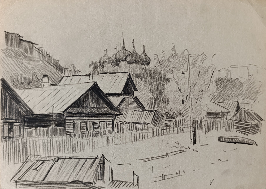 Yuri Ivanovich Filippov. In the village