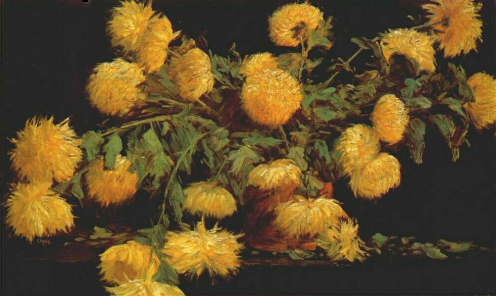 William Merritt Chase. Chrysanthemum