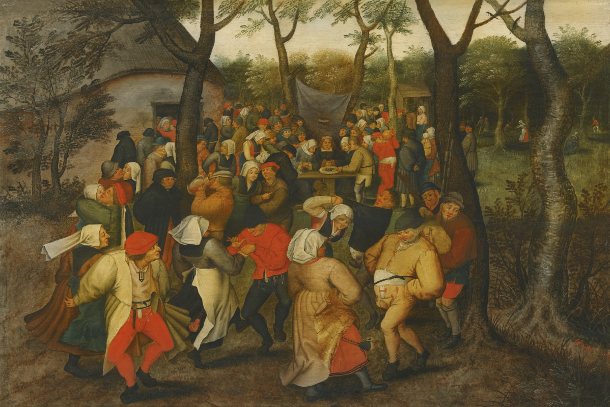 Peter Brueghel the Younger. Wedding dance in nature