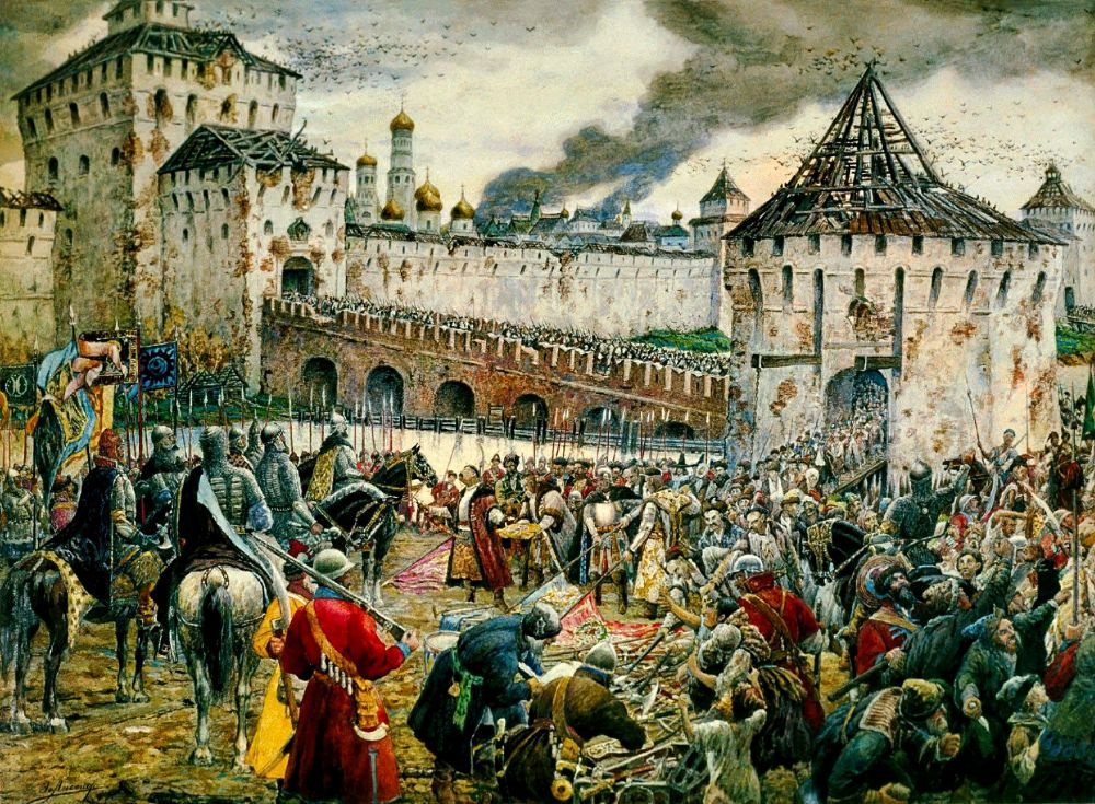 Ernst Lissner. The expulsion of the poles from the Kremlin