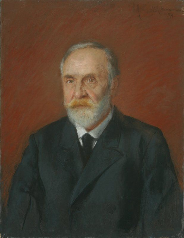 Isaac Levitan. Ritratto di un uomo