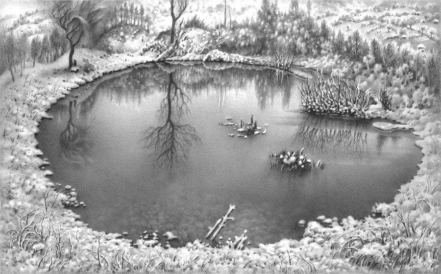 Guram Nikolaevich Dolendzhashvili. Il lago