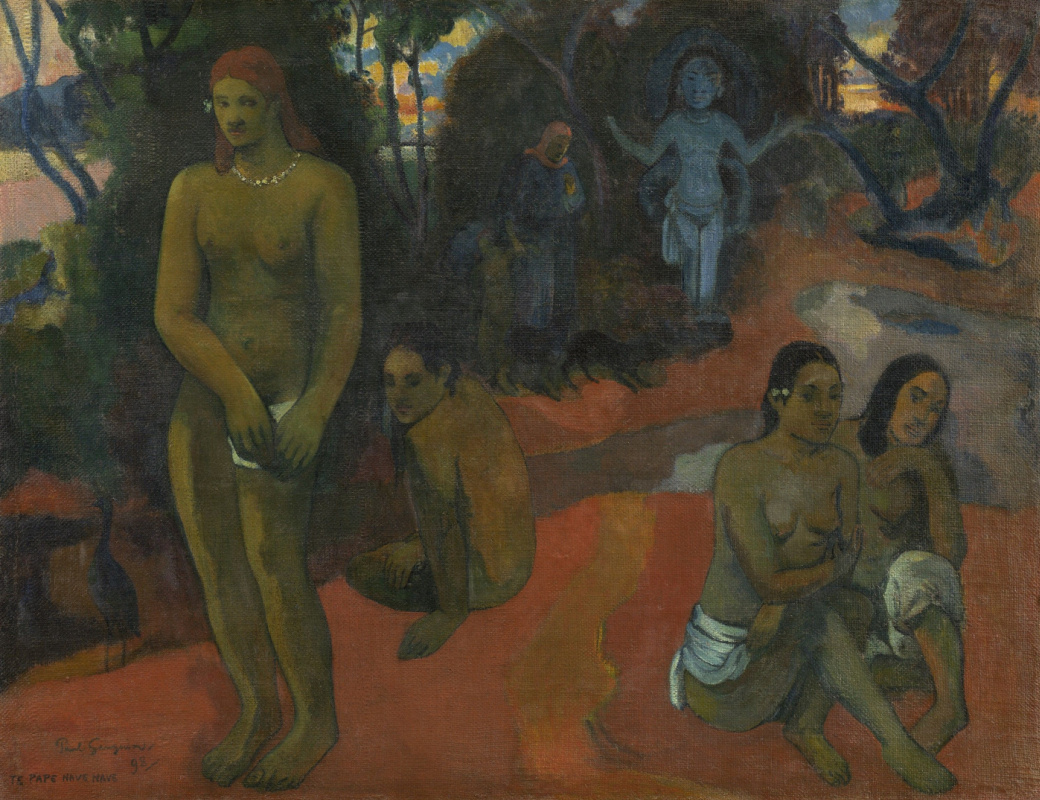 Paul Gauguin. Attractive water