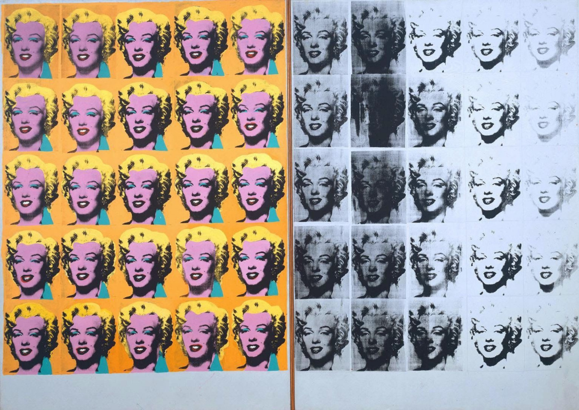 Andy Warhol. Marilyn díptico