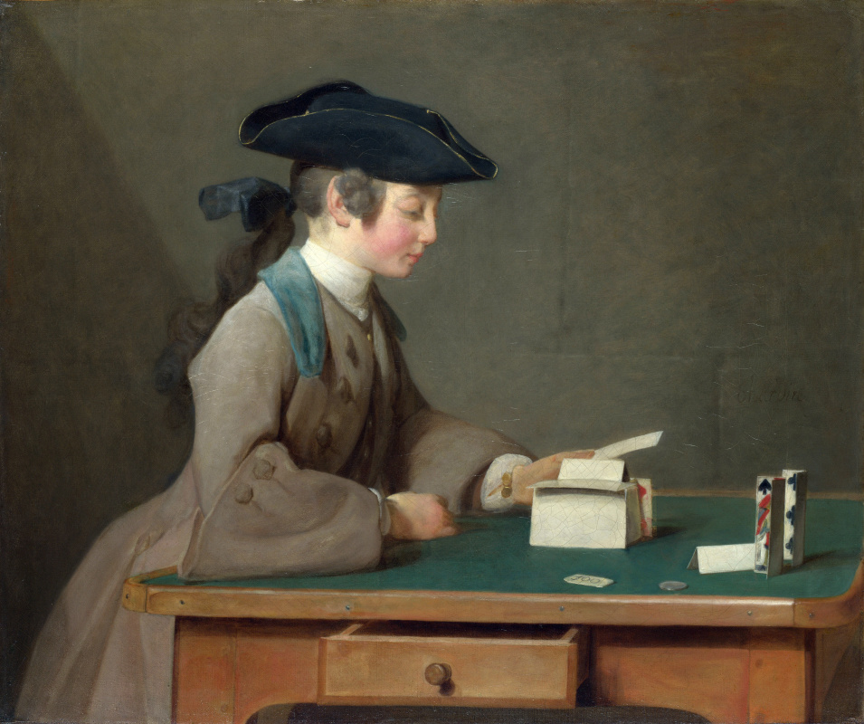 Jean Baptiste Simeon Chardin. House of cards