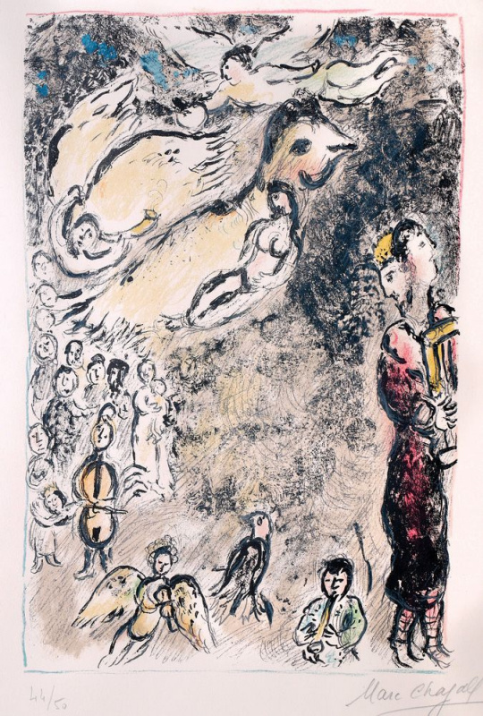 Marc Chagall. The magic flute