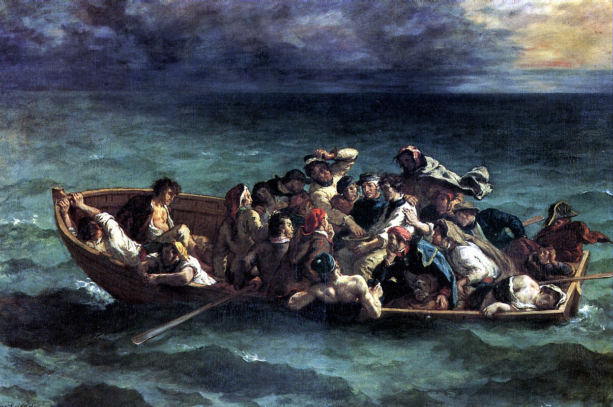 Eugene Delacroix. The Shipwreck Of Don Juan