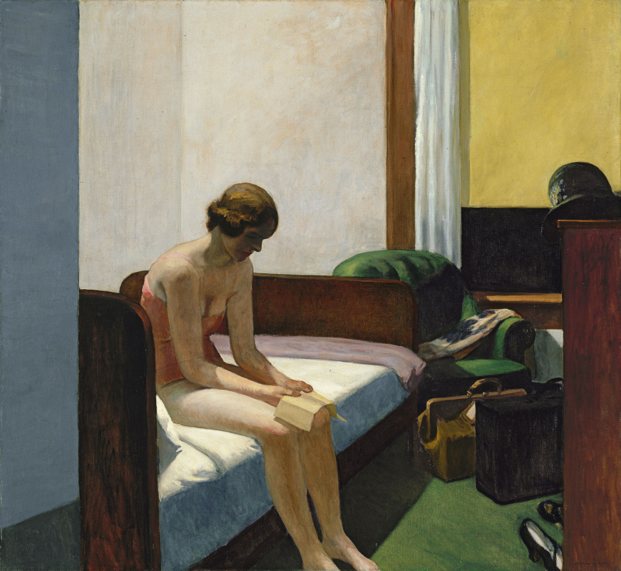 Edward Hopper. Habitacion de hotel