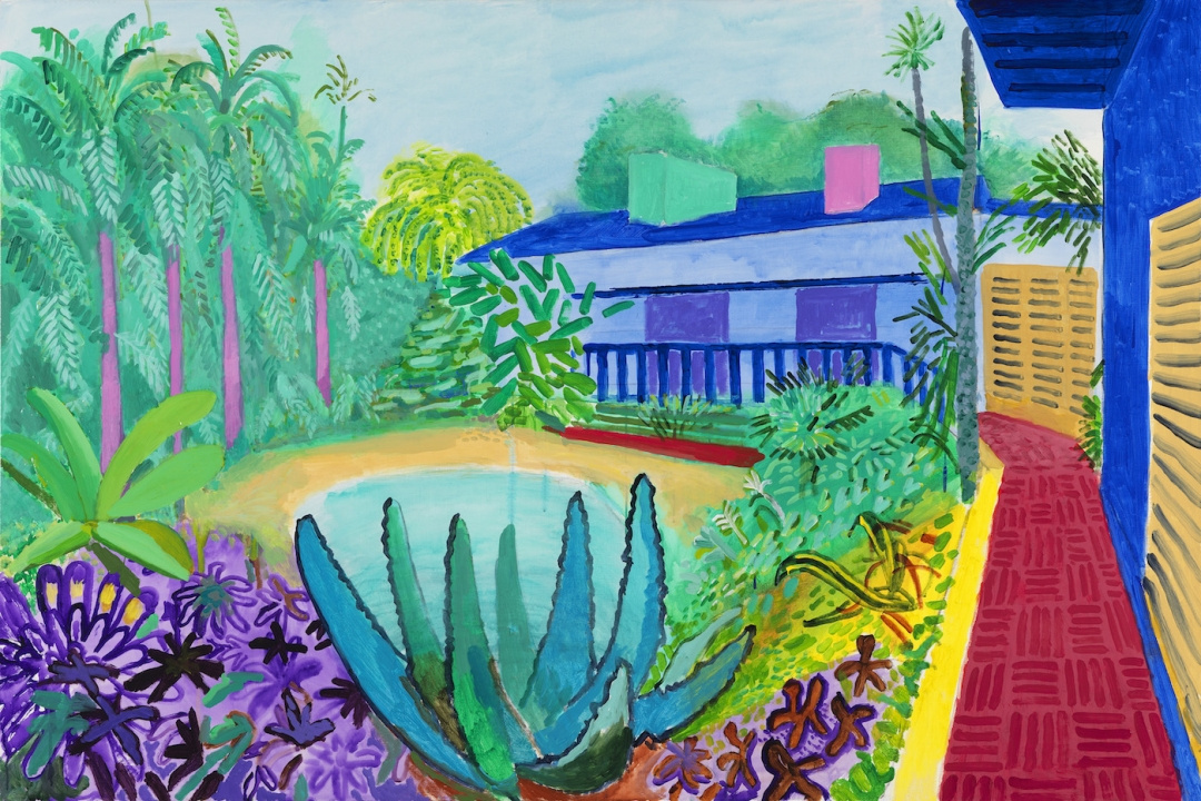 David Hockney. Garden