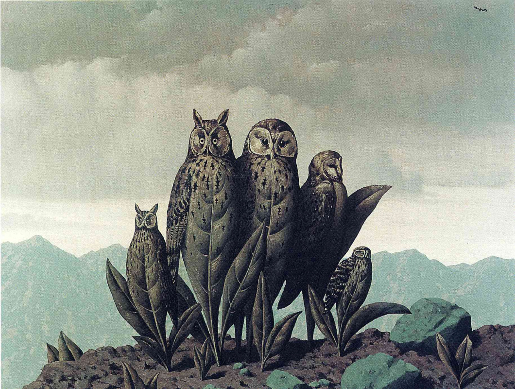 René Magritte. The companions of fear