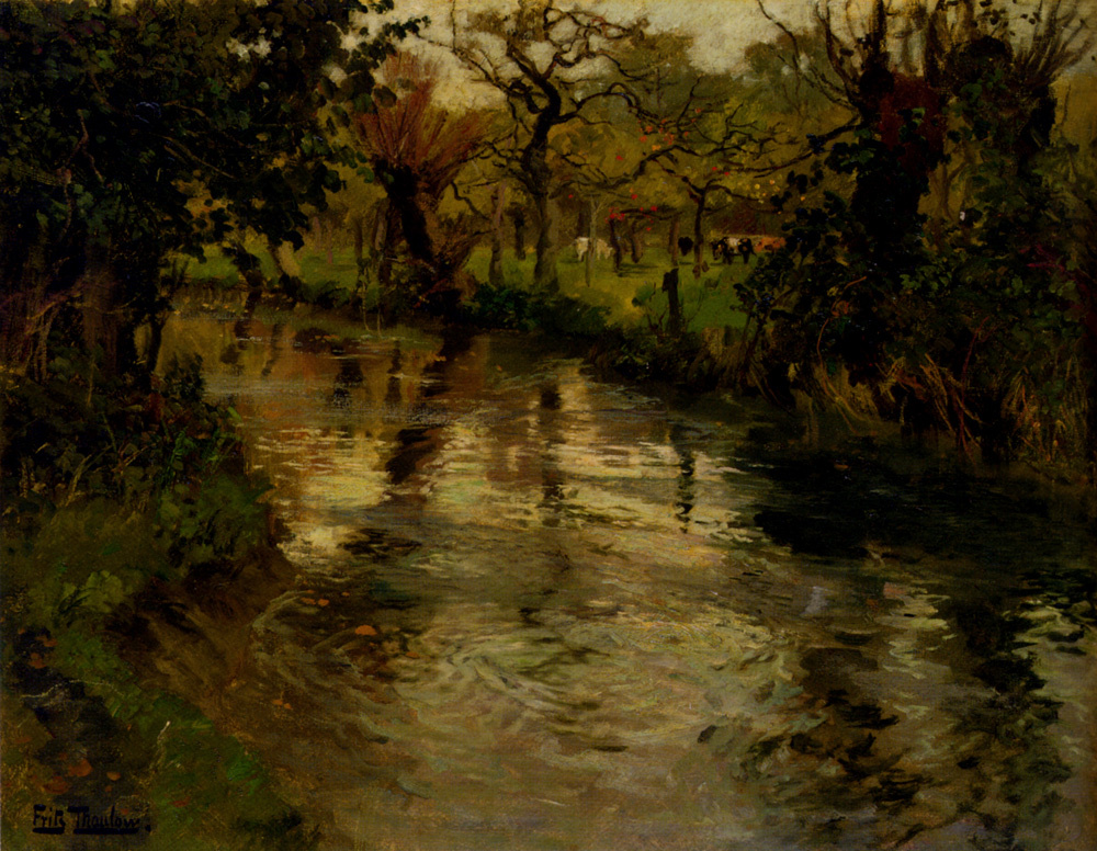 Frits Thaulow. Water