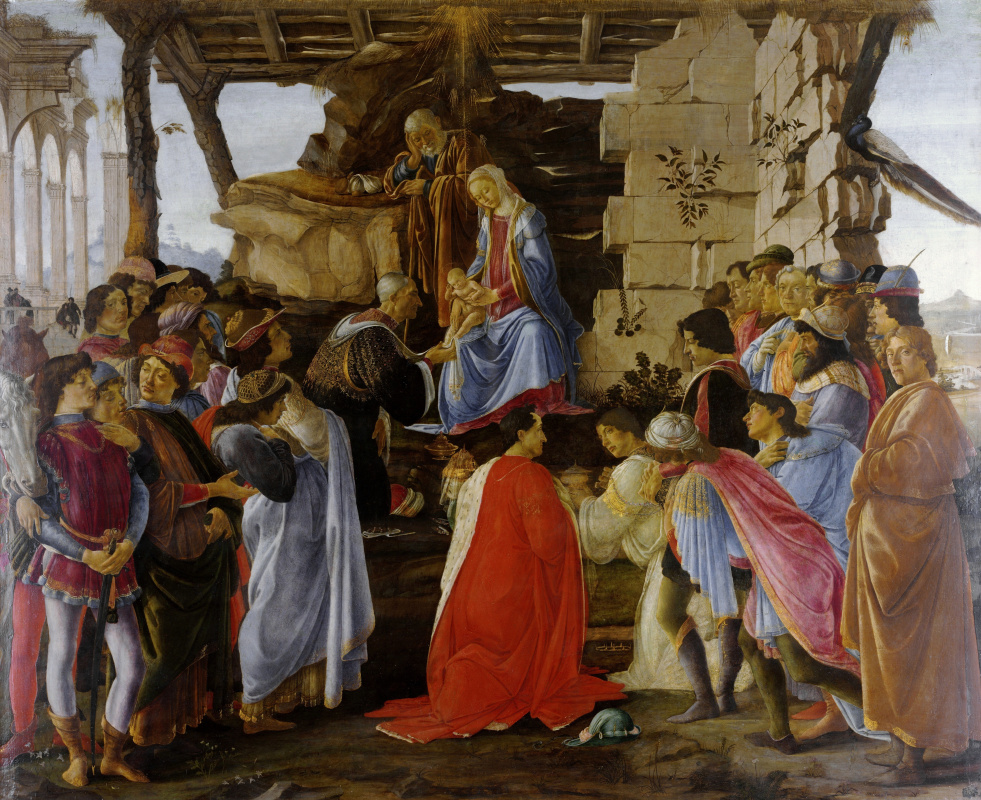 Sandro Botticelli. 对贤士的崇拜
