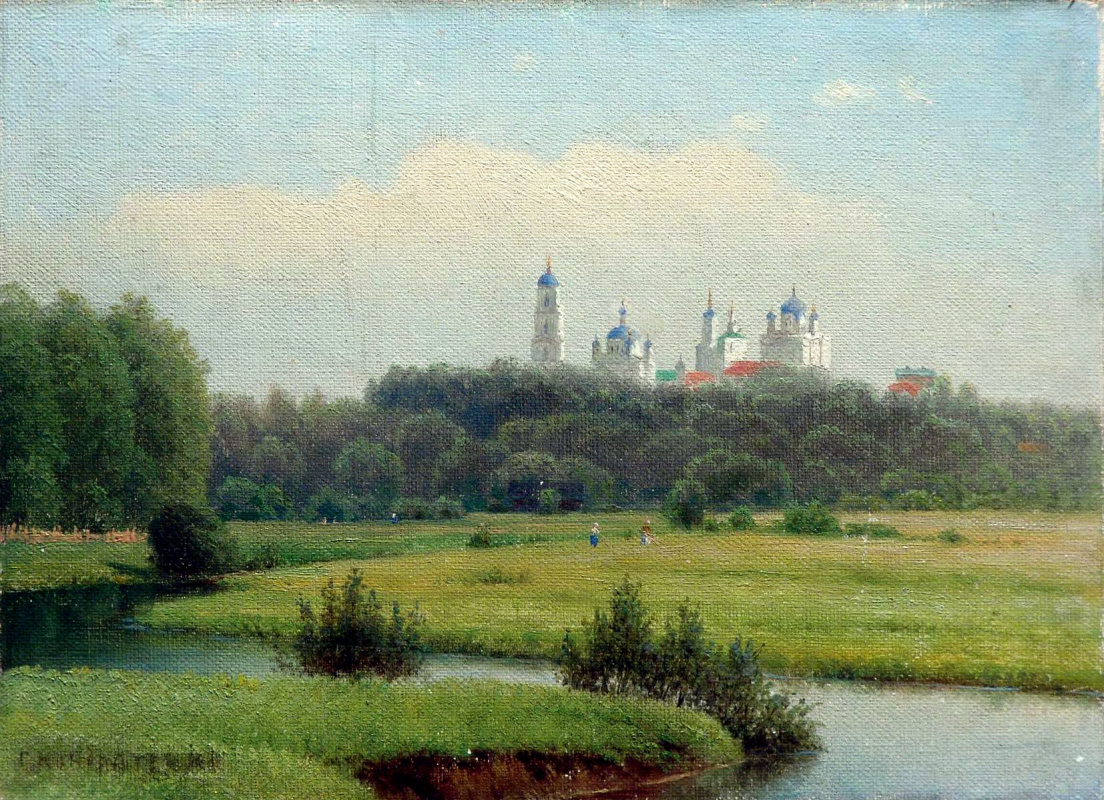 Gabriel Pavlovich Kondratenko. Summer landscape