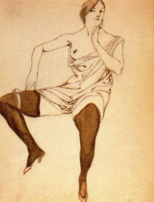 Ismael Smith. Lady in stockings