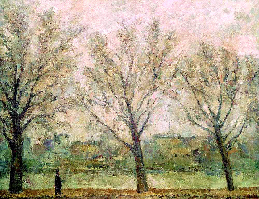 Robert Rafailovich Falk. Tre alberi