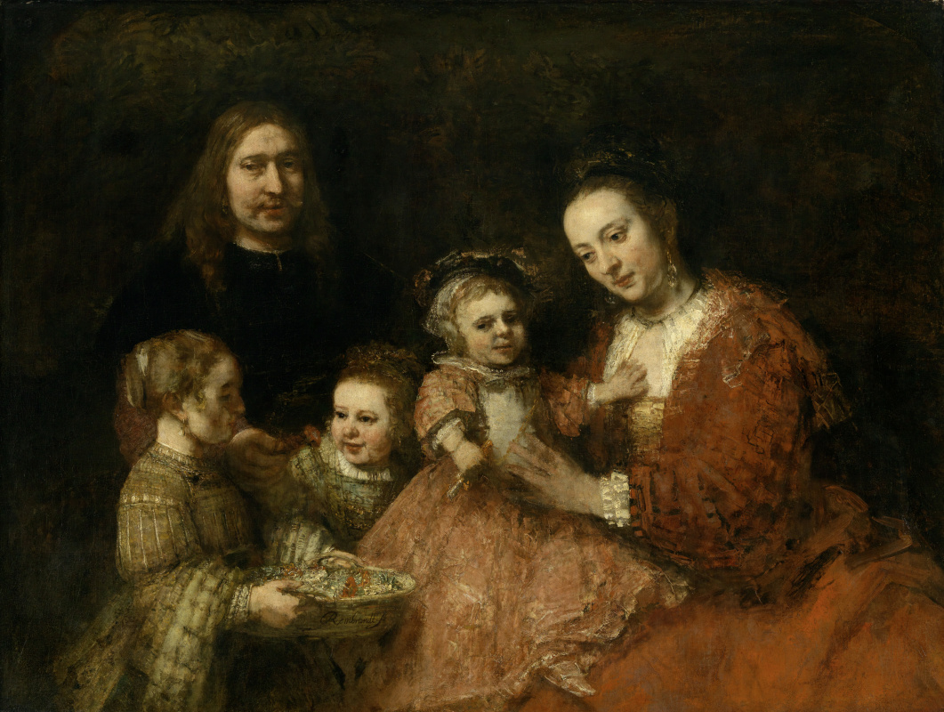 Рембрандт Харменс ван Рейн. Семейный портрет