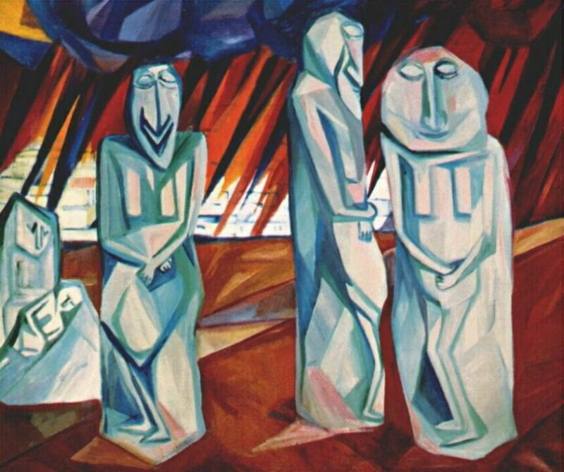 Natalia Goncharova. A pillar of salt