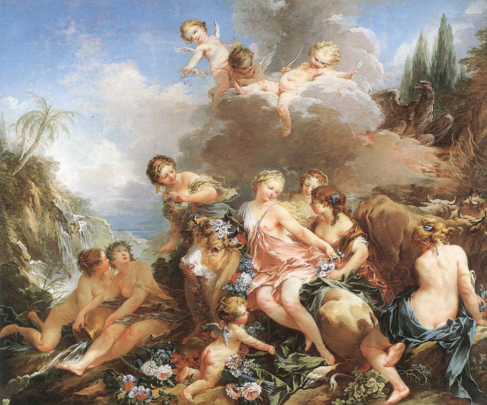 Francois Boucher. The Rape Of Europa