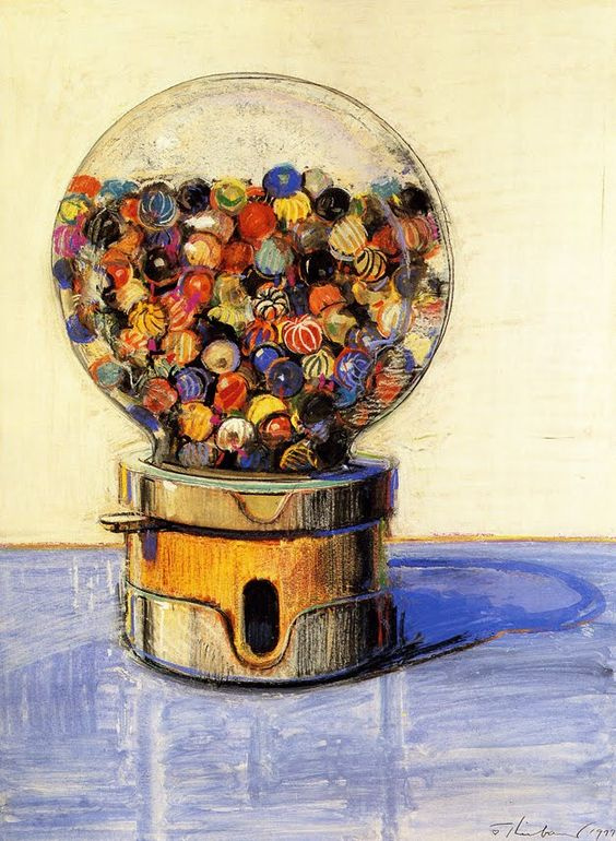 Wayne Thiebaud. Lollipops