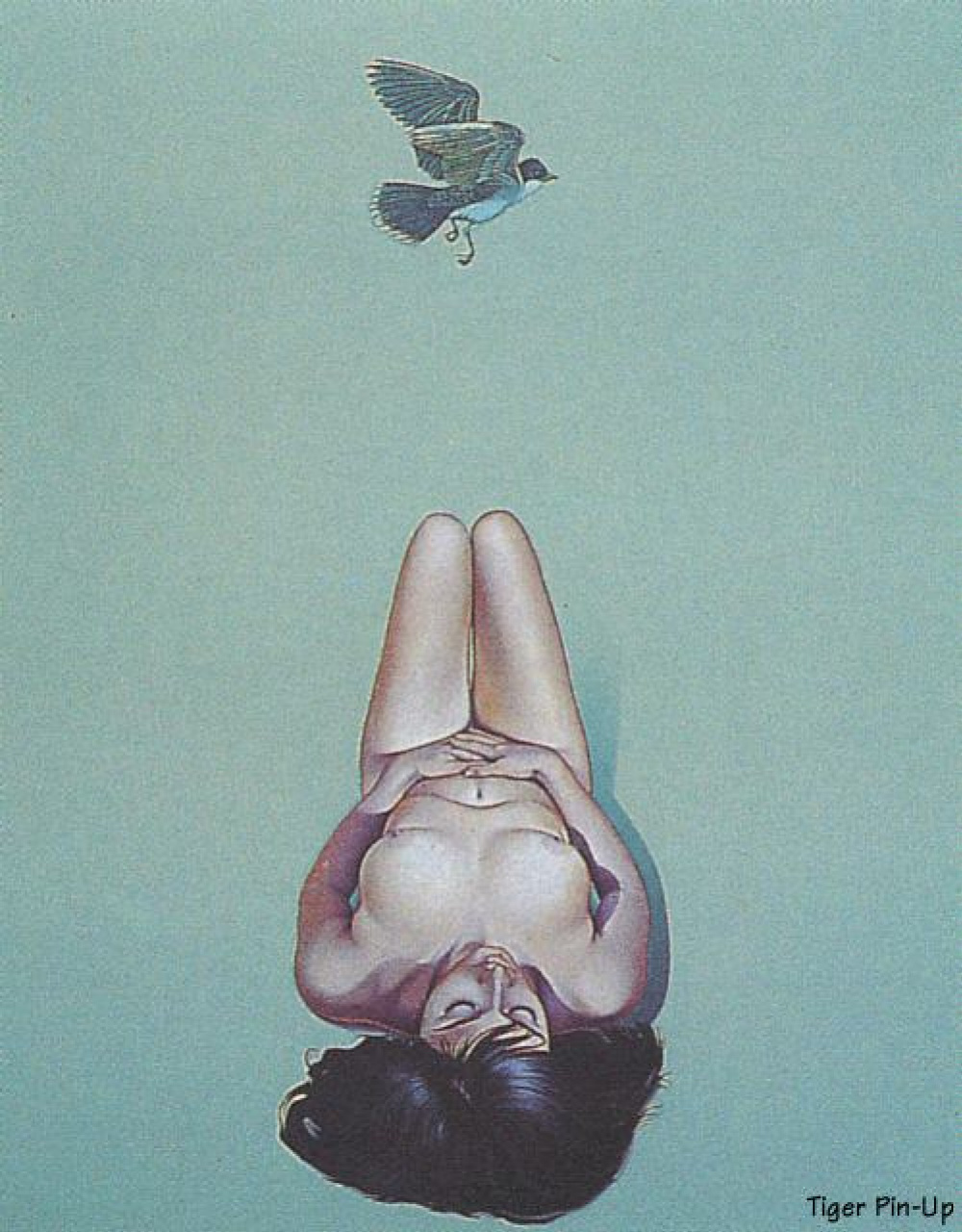 Naked girl and bird by Ramos: History, Analysis & Facts | Arthive