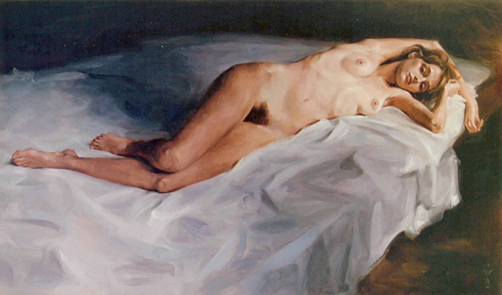 Nude in the sun by Miles Williams Matis: History, Analysis & Facts | Arthive