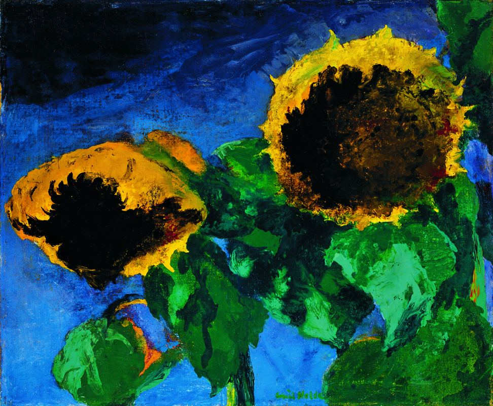 Emil Nolde. 向日葵