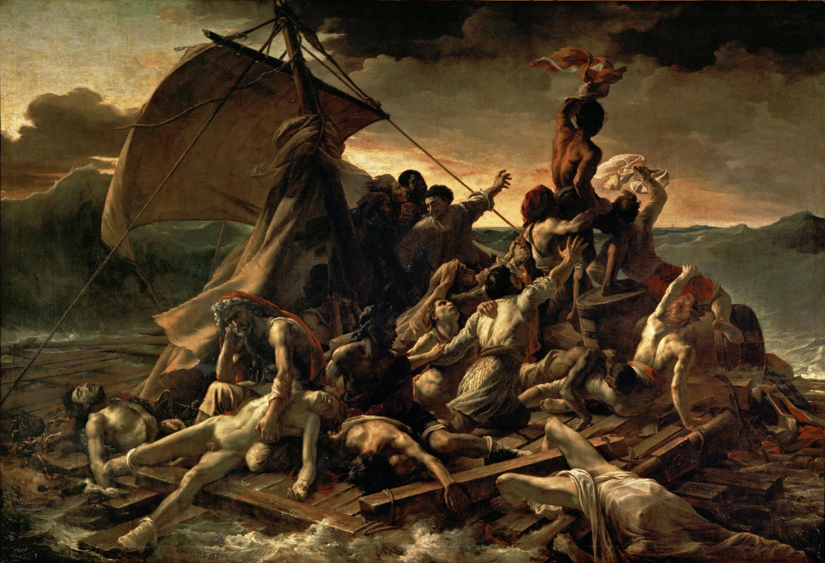 Théodore Géricault. The collapse of the raft "Medusa"