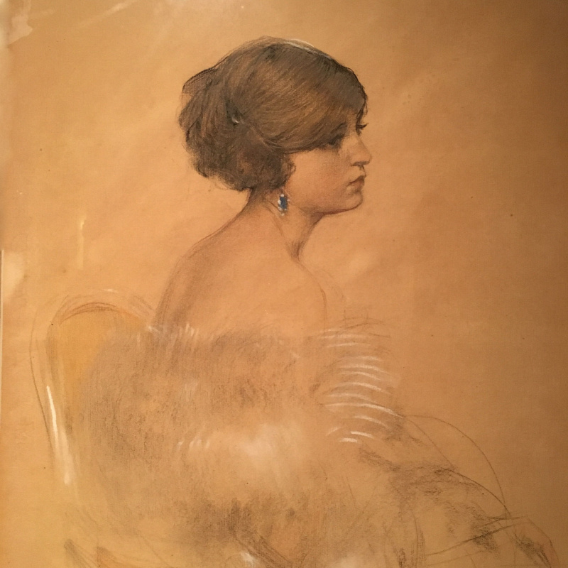 Ramon Casas i Carbó. Female portrait