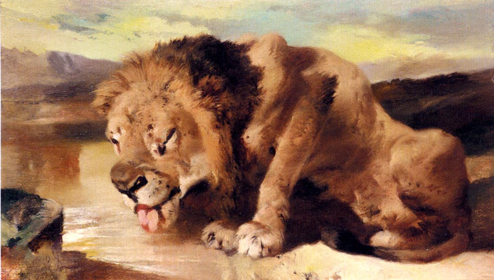 Edwin Henry Landseer. Lion