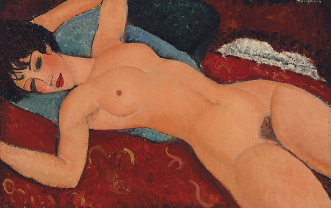 Amedeo Modigliani. Reclining Nude