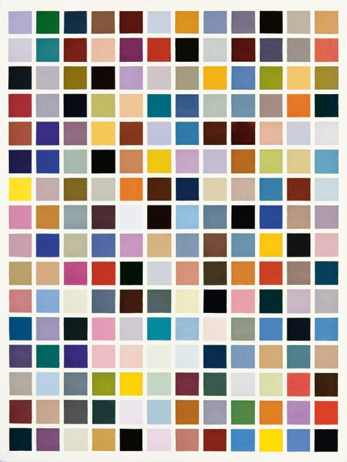 Gerhard Richter. 192 colors. Series "Color scale"