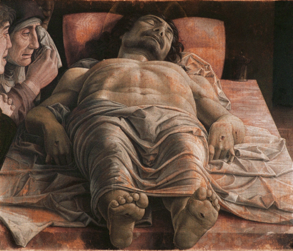 Andrea Mantegna. Christ mort (pleurant le Christ mort)