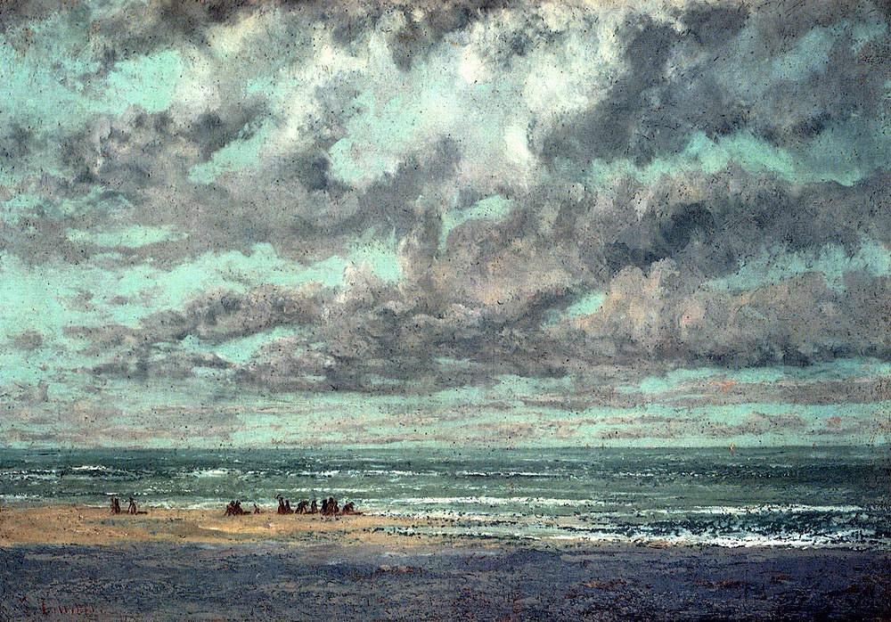 Gustave Courbet. Boat