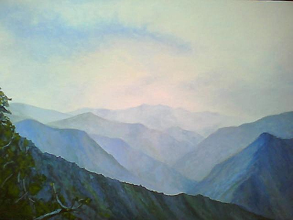 Natalia Moshina-Turusinova. The mountains