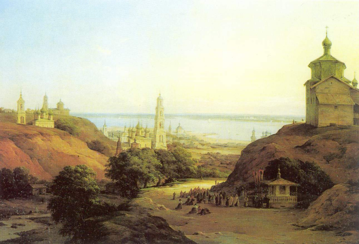 Nikanor Grigorievich Chernetsov. View Of Yur'yevets Of Povolsky