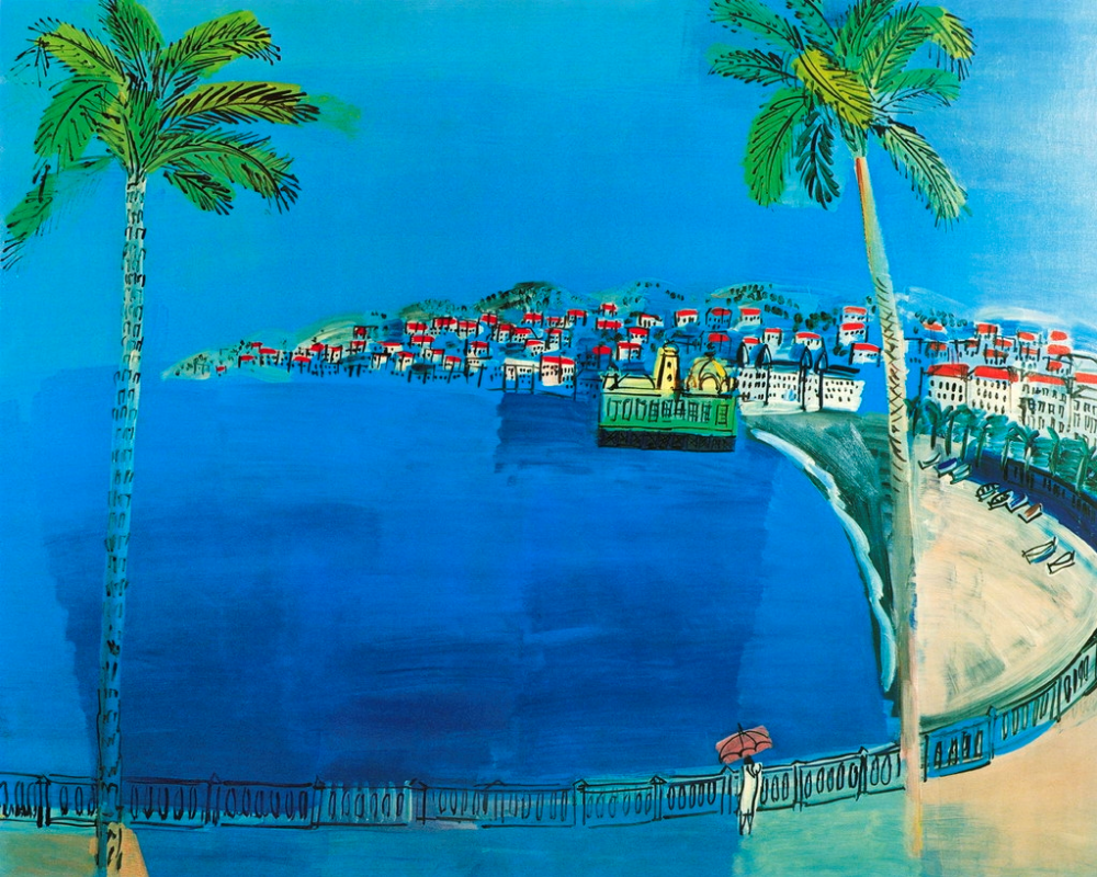 Raoul Dufy. Nice - the Bay of Angels