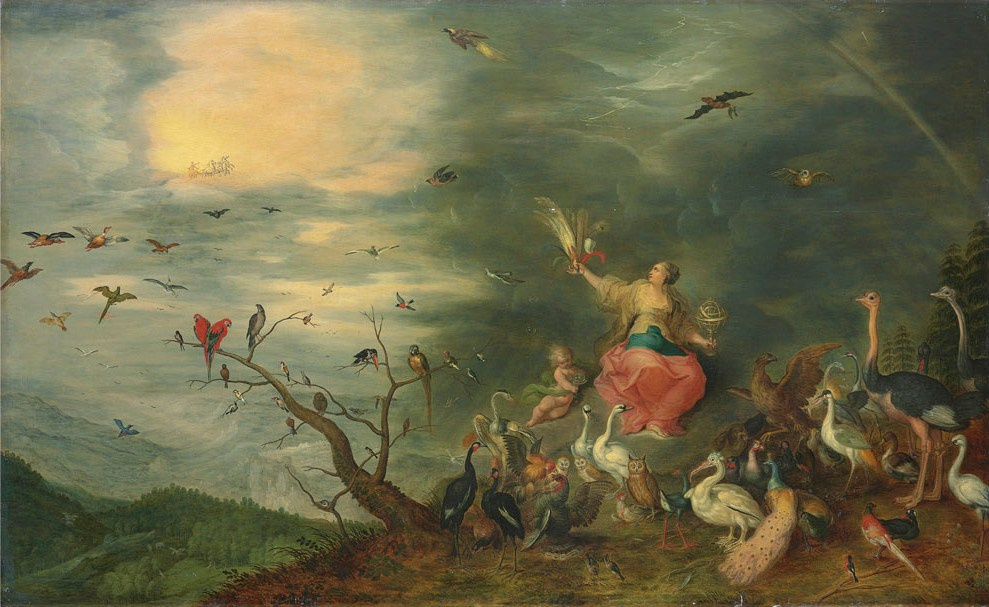Jan Brueghel the Younger. Four elements. Air
