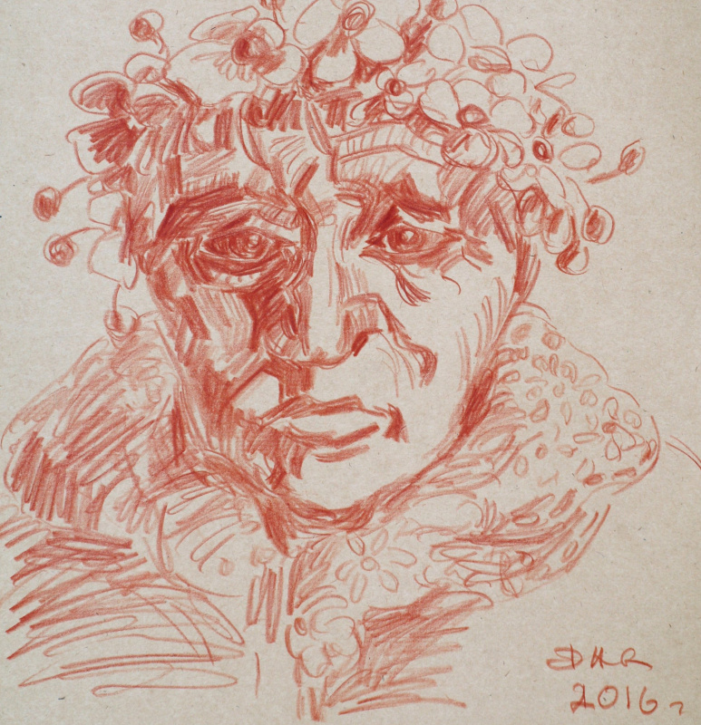 Alexander Ocher Kandinsky-DAE. Old woman
