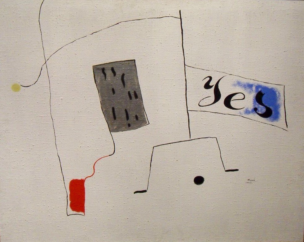 Joan Miro. Komposition